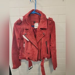 Blank NYC Suede Moto Jacket